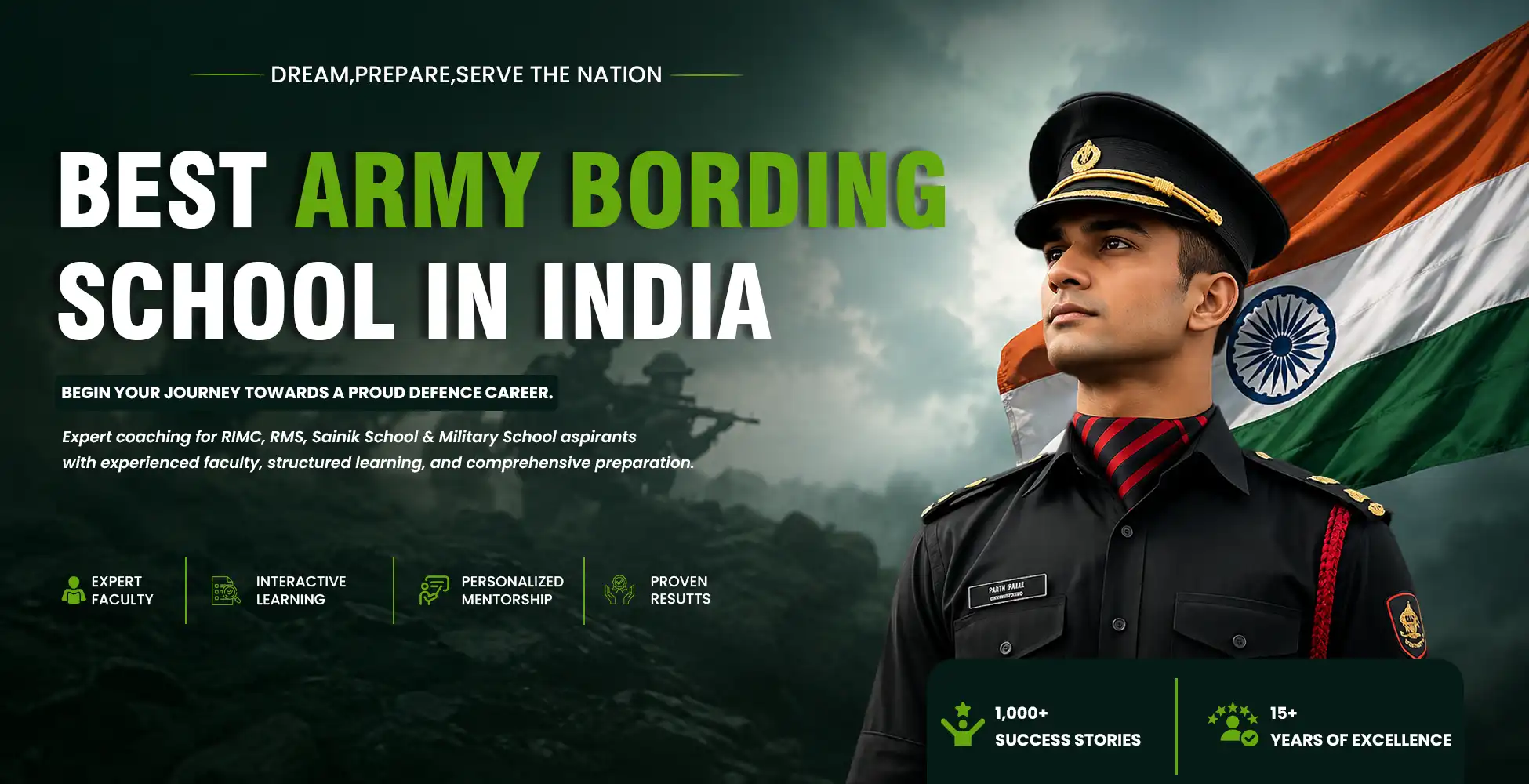 best army bording school in india